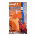 Ammex Nitrile Disposable Gloves, 6 mil Palm, Nitrile, Powder-Free, OneSize, Orange GWHD6PKORG